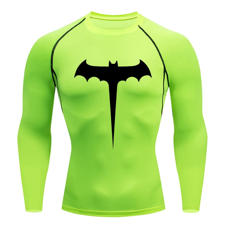 "Camiseta de Compressão Batman O Cavaleiro das Trevas"