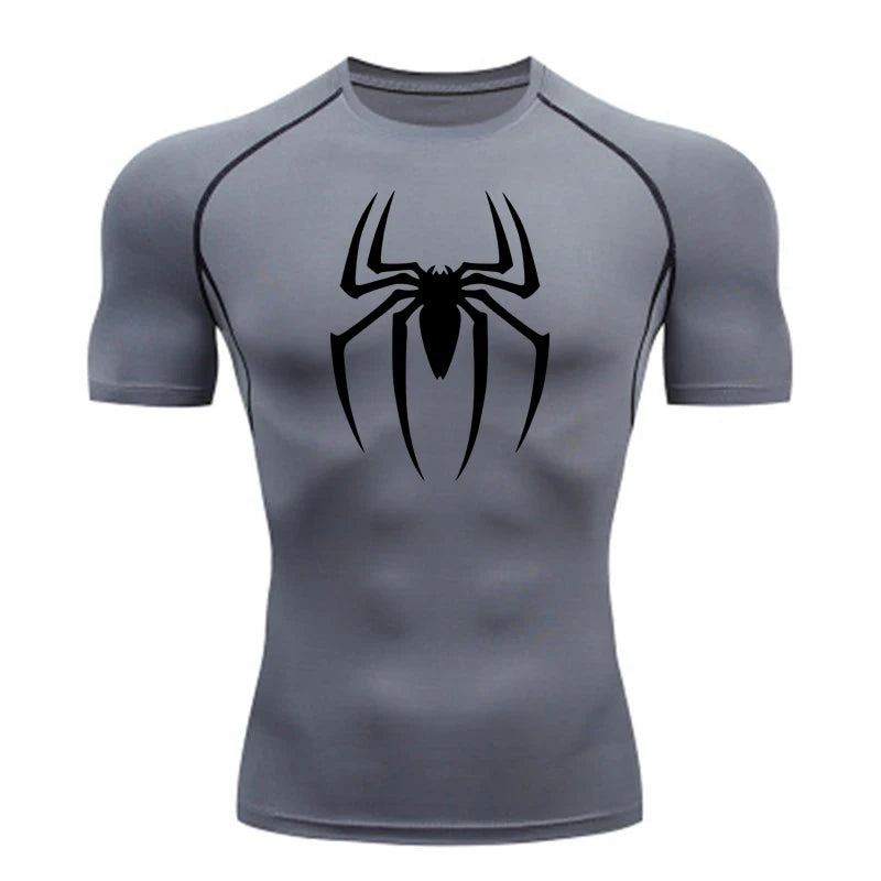 "Camiseta De Compressão Aranha"