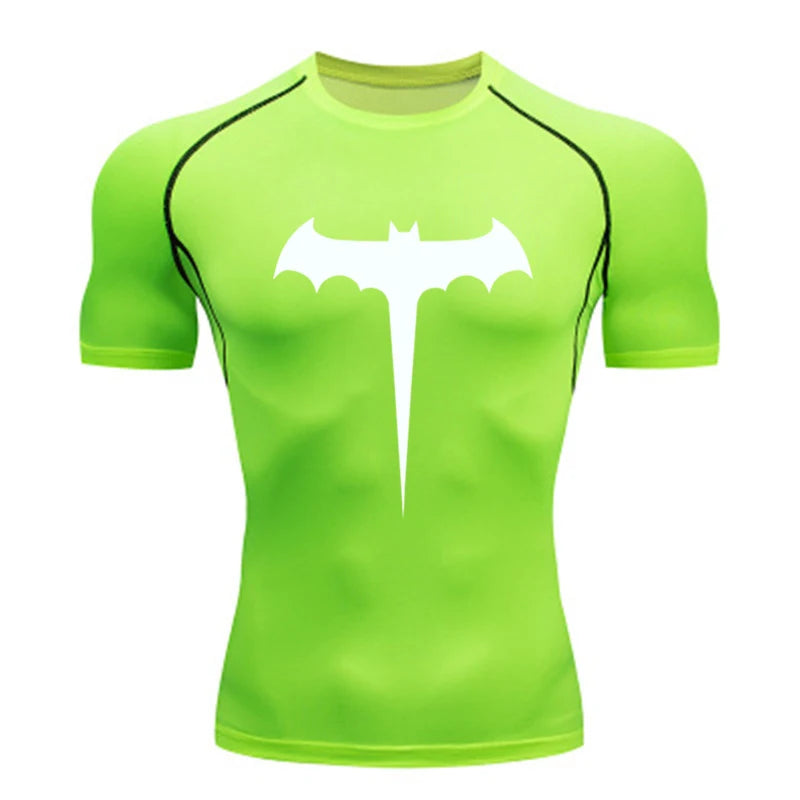 "Camiseta de Compressão Batman O Cavaleiro das Trevas"