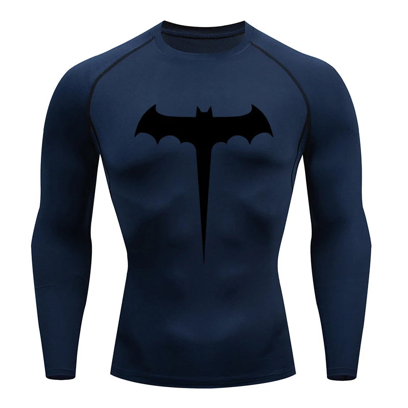 "Camiseta de Compressão Batman O Cavaleiro das Trevas"