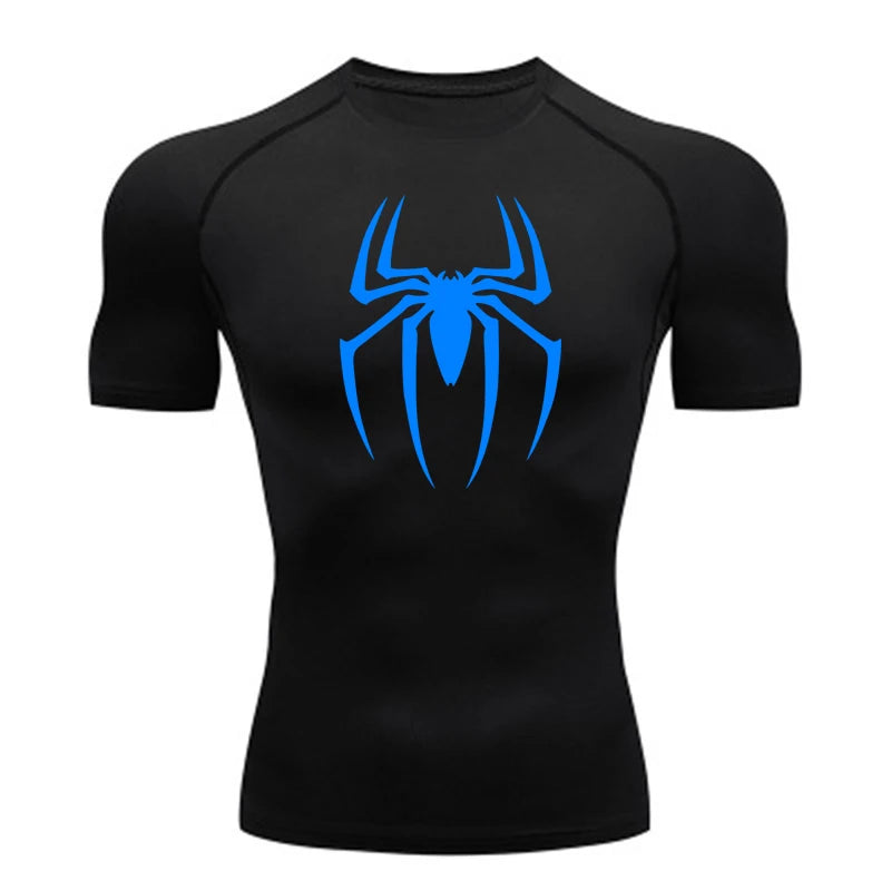 "Camiseta De Compressão Aranha"