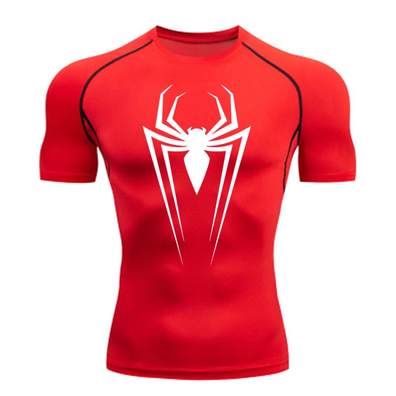 "Camiseta De Compressão O Espetacular Homem aranha"