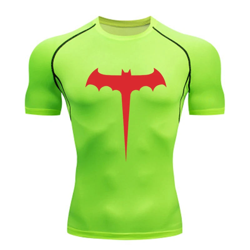 "Camiseta de Compressão Batman O Cavaleiro das Trevas"