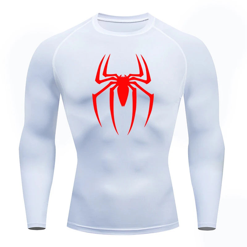 "Camiseta De Compressão Aranha"