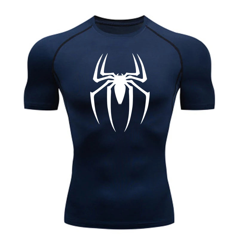 "Camiseta De Compressão Aranha"