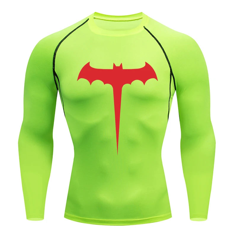 "Camiseta de Compressão Batman O Cavaleiro das Trevas"