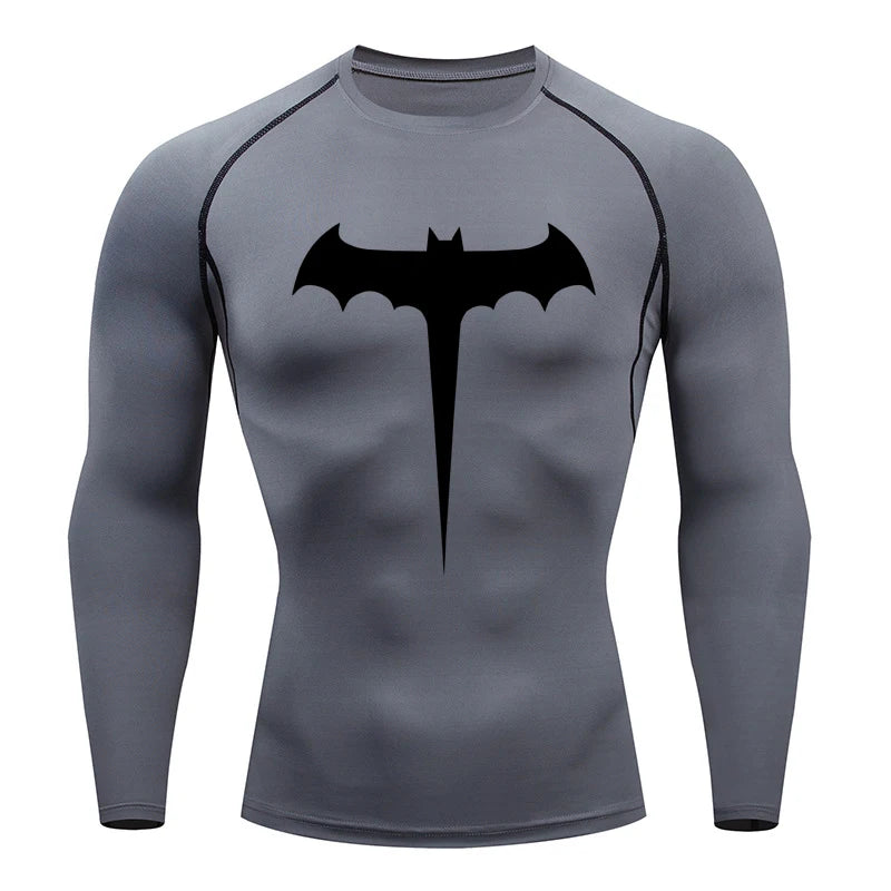 "Camiseta de Compressão Batman O Cavaleiro das Trevas"