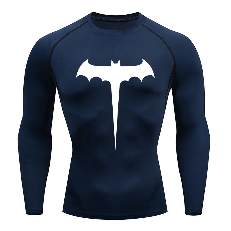 "Camiseta de Compressão Batman O Cavaleiro das Trevas"