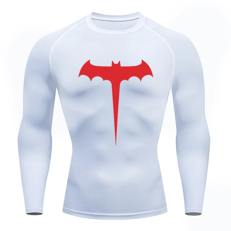 "Camiseta de Compressão Batman O Cavaleiro das Trevas"