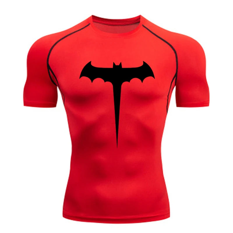 "Camiseta de Compressão Batman O Cavaleiro das Trevas"