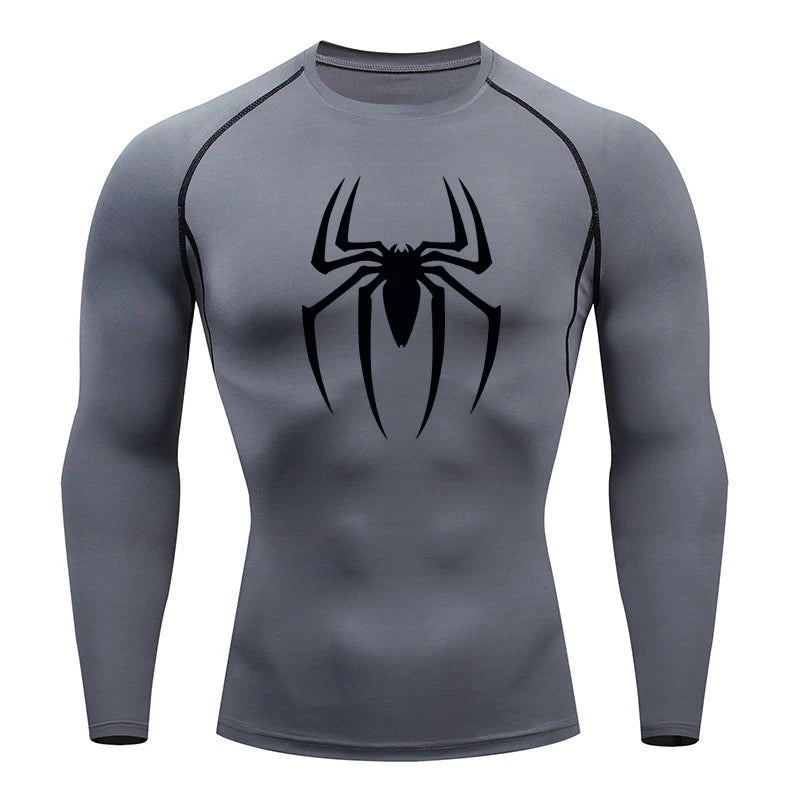 "Camiseta De Compressão Aranha"