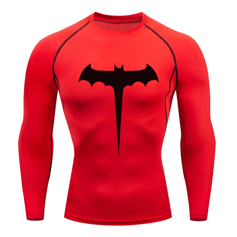 "Camiseta de Compressão Batman O Cavaleiro das Trevas"