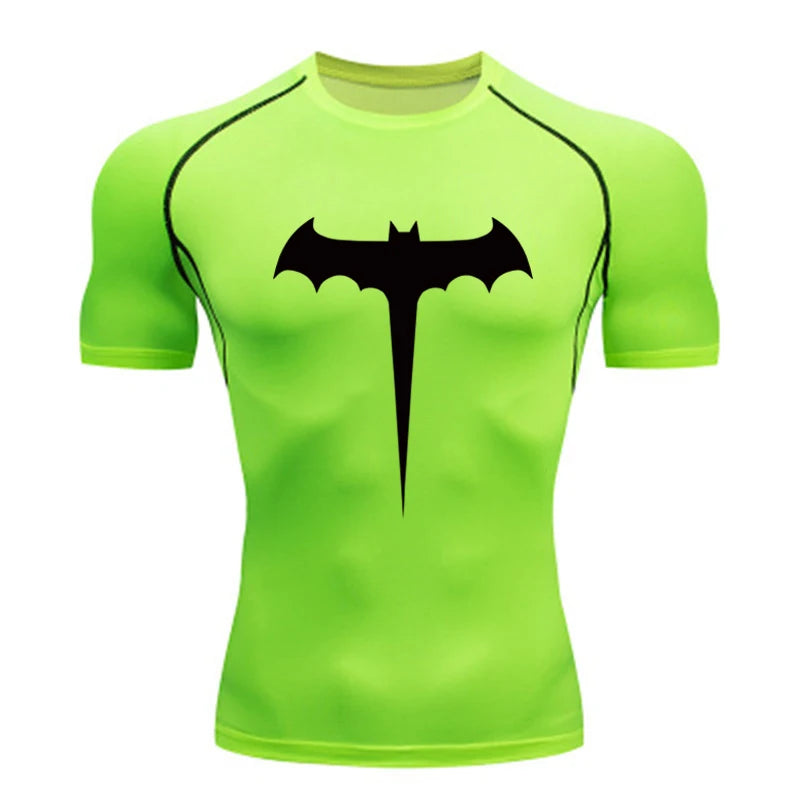 "Camiseta de Compressão Batman O Cavaleiro das Trevas"