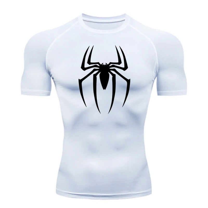 "Camiseta De Compressão Aranha"