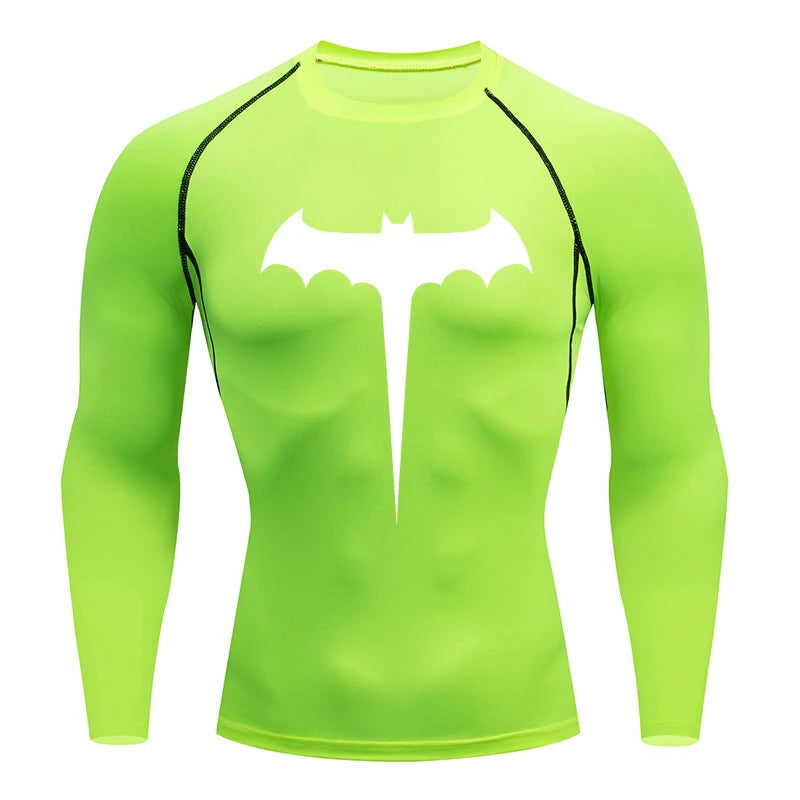 "Camiseta de Compressão Batman O Cavaleiro das Trevas"