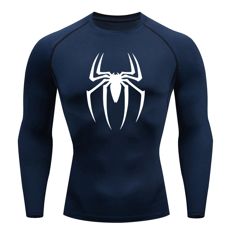 "Camiseta De Compressão Aranha"