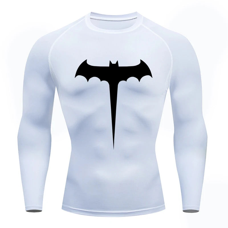 "Camiseta de Compressão Batman O Cavaleiro das Trevas"