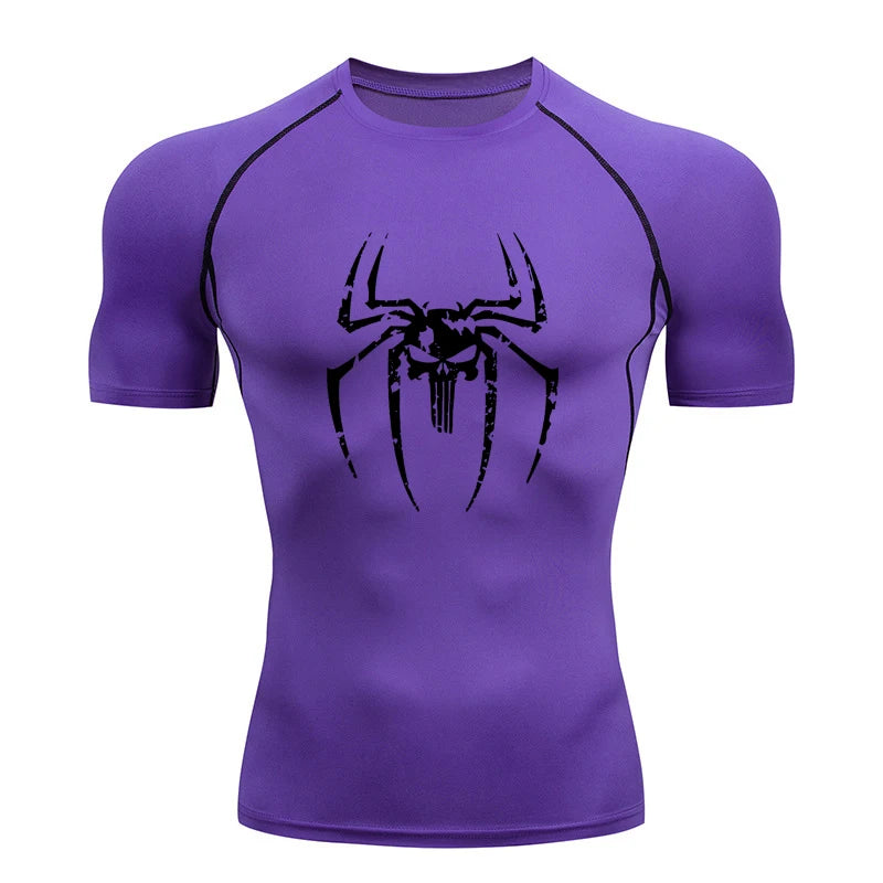 "Camiseta De Compressão Homem Aranha De Volta Ao Lar"