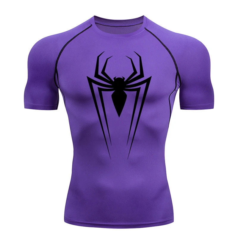 "Camiseta De Compressão O Espetacular Homem aranha"