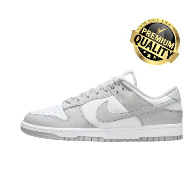 "Tênis Dunk - Low Grey Fog Cinza/Branco"