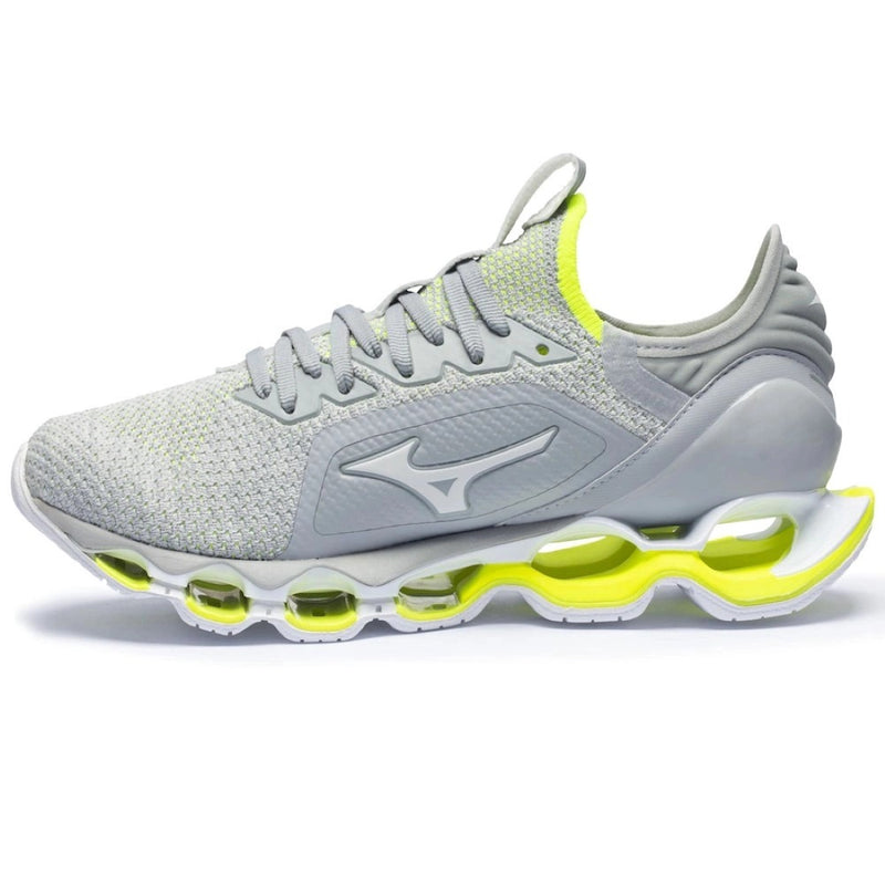 "Tênis Mizuno Wave WK - Cinza/Verde"