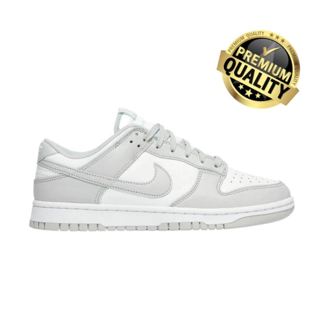 "Tênis Dunk - Low Grey Fog Cinza/Branco"