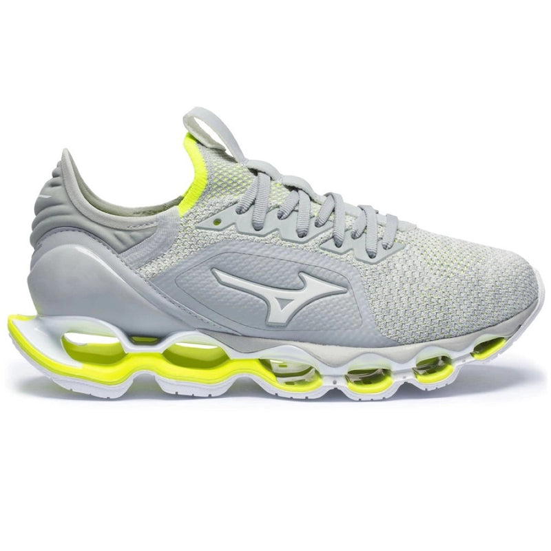 "Tênis Mizuno Wave WK - Cinza/Verde"