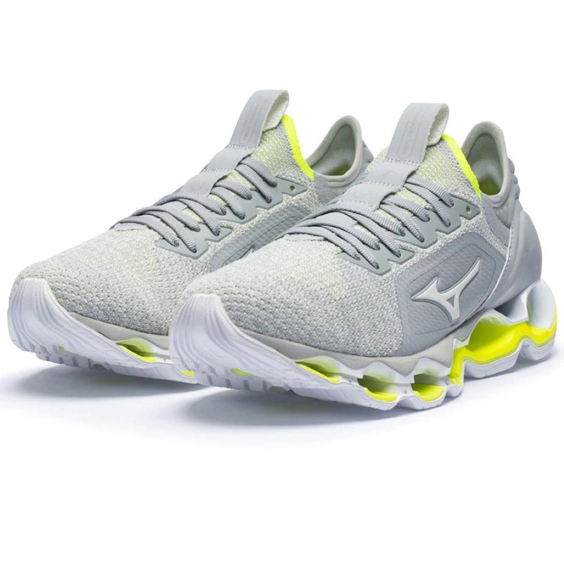 "Tênis Mizuno Wave WK - Cinza/Verde"