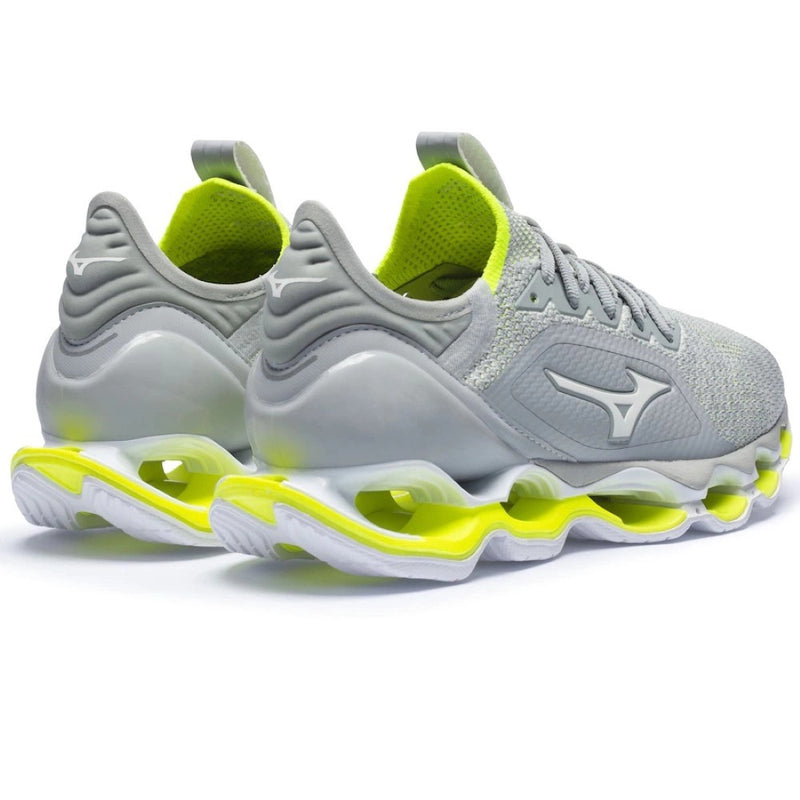 "Tênis Mizuno Wave WK - Cinza/Verde"